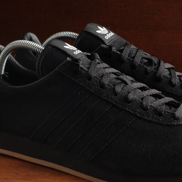 Adidas x Khaite Sneakers Mens SZ 10 Country OG Black Gum Athleisure Suede Shoes main image 9